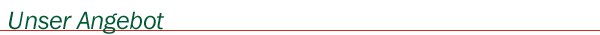 Unser Angebot